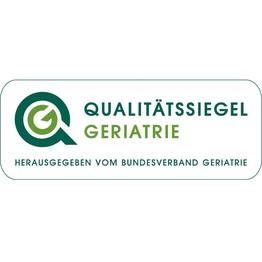 Logo des Qualitätssiegels Geriatrie